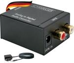 SCHWAIGER ADW100 513 Audio Konverter Analog zu Digital Audioconverter Audiowandler