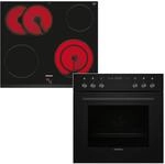 Siemens EQ110KAVB Einbau-Herd-Set 60 cm, bestehend aus Ofen HE013FBB1 iQ100,