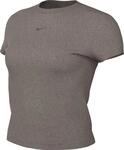 Nike Sportswear Chill Knit Mod-Crop-T-Shirt F&uuml;r Damen, Mink Brown/Mink Brown,