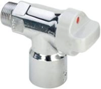 Viega g2019t G2019t Gasstecker, 1/2 Zoll, verchromt