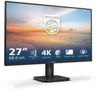 Philips 27E1N1800A - 27 Zoll Ultra HD Monitor, Laustprecher, HDR10 (3840x2160, 60 Hz,