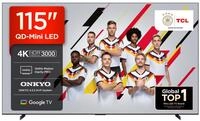 TCL 115C7K QLED Mini LED Fernseher, 115 Zoll, 4K HDR Premium, Dolby Vision IQ &