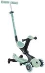 Globber - GO&bull;UP Deluxe Lights ECO 360 &ndash; Skalierbarer Tretroller, 3 R&auml;der mit