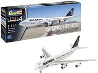 Revell Modellbausatz Boeing 747-400 Ed Force One, Einzigartiges Tour-Jumbo von Iron