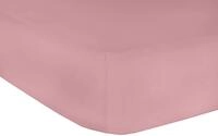 Mr.Sandman Elastan Basic Spannbetttuch Mattrose Gr&ouml;&szlig;e 140-160x200-220cm