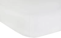 Mr.Sandman Elastan Classic Spannbetttuch Wei&szlig; Gr&ouml;&szlig;e 120-130x200-220cm