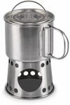 Petromax Kochbecher 2 in 1 Kochstelle und Becher mit klappbaren Griffen