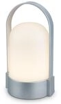BRILONER - LED Tischlampe kabellos IP44 mit Touch, dimmbar in Stufen, USB-C, Akku