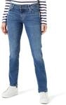 Marc OߴPolo Damen Jeanshose mit Stretch-Anteil Straight Fit, Blau (Salt and Pepper