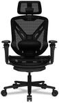 COUGAR Speeder &ndash; Ergonomischer Mesh‑Gaming‑ & Office‑Stuhl &ndash; Schwarz 