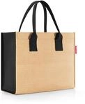 reisenthel daily shopper raffia black &ndash; Moderner, geradliniger Shopper f&uuml;r jeden