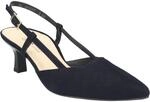 Paul Green Peeptoes & Slingpumps 7992-033, Rauleder, Blau, Damen EU 4,5/37,5