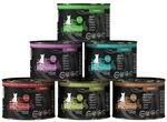 catz finefood PURE Collection Mix-Paket Katzenfutter nass, gluten- & getreidefrei,