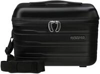 American Tourister Flashline - Kosmetikkoffer, 36 cm, Schwarz (Shadow Black)