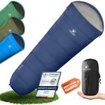 NORDB&Auml;R&reg; Schlafsack 3 Jahreszeiten & Sommer Ultraleicht [750g/1500g] | Camping