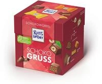 Ritter Sport Schokow&uuml;rfel Schokogruss, Schoko Crisp, Karamell, Edelnugat und