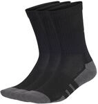 adidas Unisex Essentials Climacool Crew 3Pp Socks, Black/Grey Six, 40-42