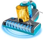 CLEANmaxx 3-in-1 Milbensauger mit 55&deg;C Hei&szlig;luft, UV-C-Licht & 15 kPa Saugkraft 