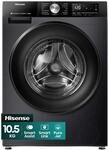 Hisense WF3S1043BB3 Waschmaschine mit Dampffunktion-10,5 KG-1400 U-Min-ConnectLife16