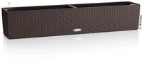 Lechuza-Gef&auml;&szlig; mit Bew&auml;sserungssystem BALCONERA Cottage 100 Mokka