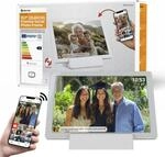 Denver PFF-1070B | 10.1 Zoll Digitaler Wi-Fi Bilderrahmen mit Akku | HD IPS