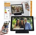 Denver PFF-1070B | 10.1 Zoll Digitaler Wi-Fi Bilderrahmen mit Akku | HD IPS