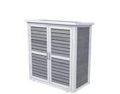 LECO-Gartenschrank MOMO &ndash; Wetterfestes, getrocknetes, lasiertes Tannenholz &ndash;