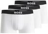 BOSS Herren Trunk 3p One Trunk, White 100, M