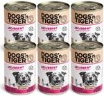 Dogs&rsquo;n Tiger Adult Premium Nassfutter f&uuml;r Hunde, Abendbrot, tiergerechte Rezeptur