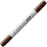 COPIC Ciao Marker Typ E - 47, Dark Brown, vielseitiger Layoutmarker, mit einer