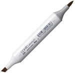 COPIC Sketch Marker Typ E - 09, Burnt Sienna, professioneller Pinselmarker, mit einer