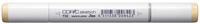 COPIC Sketch Marker Typ Y - 32, Cashmere, professioneller Pinselmarker, mit einer