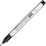 COPIC Multiliner SP 0,7 mm, Black, Aluminium Fineliner mit einer feinen Spitze und