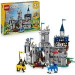 LEGO Creator Ritterburg im Mittelalter - 3-in-1-Bauset - Spielzeug Ritterburg -