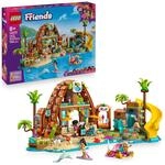 LEGO Friends Familienurlaub im Strandresort - Spielzeug mit 6 Mini-Puppen,