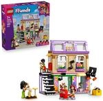LEGO Friends Musikladen & Wohnung - Spielzeug mit 3 Mini-Puppen, Einer Corgi
