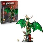LEGO NINJAGO W&auml;chterdrache Bauset - Mit Drachenfigur, Meister Wu Minifigur &
