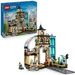 LEGO City Trains Hauptbahnhof - Wartungsfahrzeug-Spielzeug, funktionierendem Hublift,