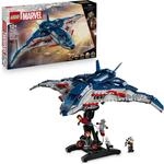 LEGO | Marvel Avengers: Age of Ultron Quinjet &ndash; Superhelden Spielzeug Flugzeug mit