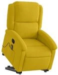 vidaXL Massagesessel, Sessel mit Aufstehhilfe, Relaxsessel mit Liegefunktion