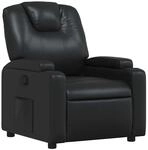 vidaXL Relaxsessel Schwarz Kunstleder
