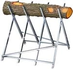 Relaxdays S&auml;gebock, Holzs&auml;gearbeiten, klappbar, 150 kg, S&auml;gegestell f&uuml;r