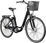 Z&Uuml;NDAPP E Bike Damen Fahrrad 28 Zoll | Ebike City Erwachsene 155-190 cm | Retro