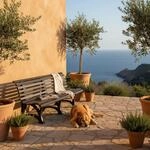 PROREGAL Gartenbank Jamaika | 4-Sitzer | Braun | HxBxT 80x200x64cm |...