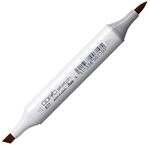 COPIC Sketch Marker Typ E - 77, Maroon, professioneller Pinselmarker, mit einer
