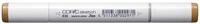COPIC Sketch Marker Typ E - 35, Chamois, professioneller Pinselmarker, mit einer
