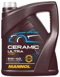 MANNOL 7727 Ceramic Ultra Motor&ouml;l 5W-40 5L f&uuml;r Benzin- und Dieselmotoren 