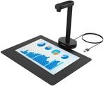 VIISAN Dokumentenscanner, 16MP USB tragbar, Aufnahmegr&ouml;&szlig;e A4, Deskewing, Scannen