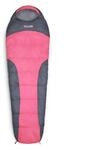 Lumaland Outdoor Schlafsack Mumienschlafsack, 230 x 80 cm, inklusive Packsack, 50 x