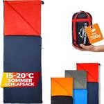 MOUNTREX Schlafsack - Kleines Packma&szlig; & Ultraleicht (700g) Sommer Deckenschlafsack -